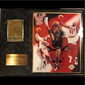 Dennis Rodman Plaque Chicago Bulls